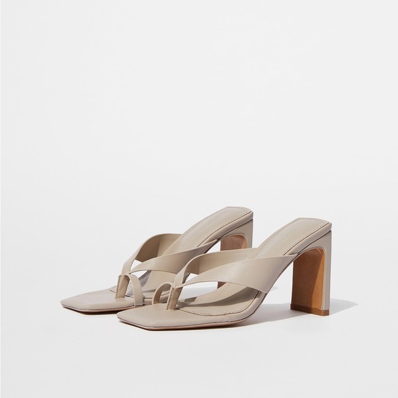 Jonathan Simkhai Evangeline Taupe Women's Sandal - Picture 1 of 5